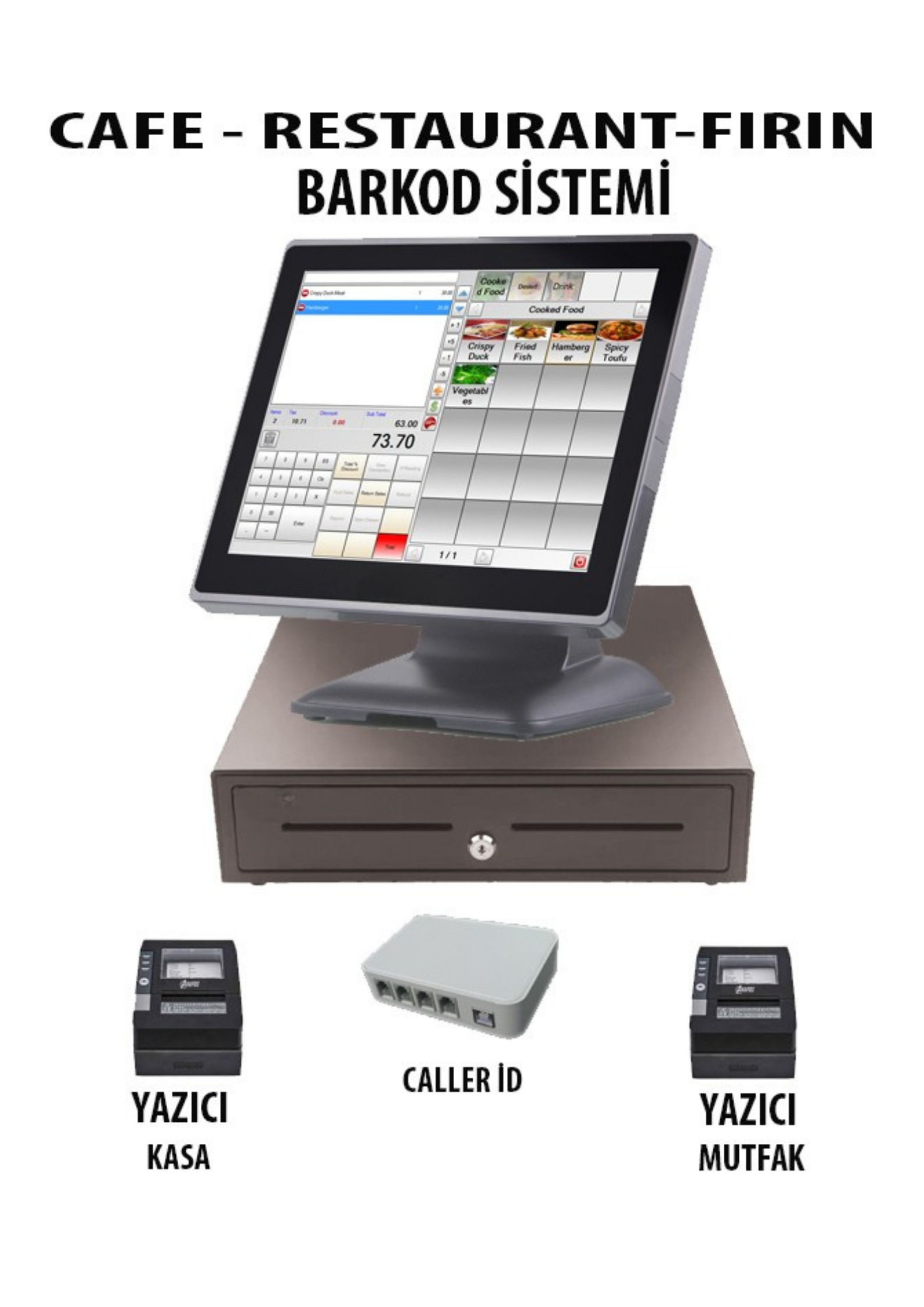 CAFE RESTAURANT BARKOD SİSTEMİ